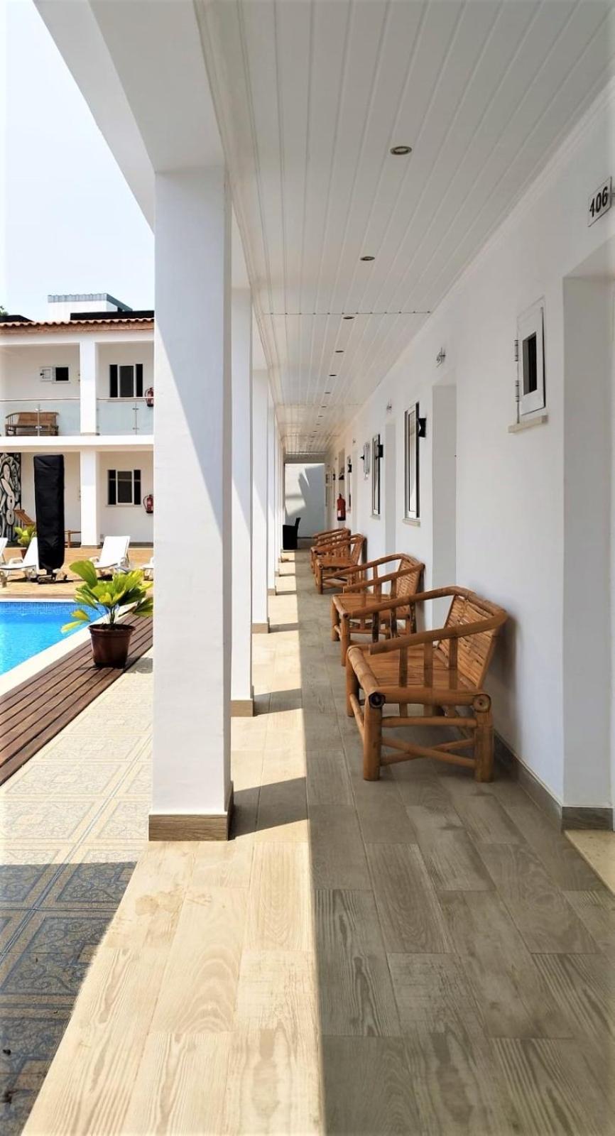 Hotel Kenito Sao Tome Exteriör bild