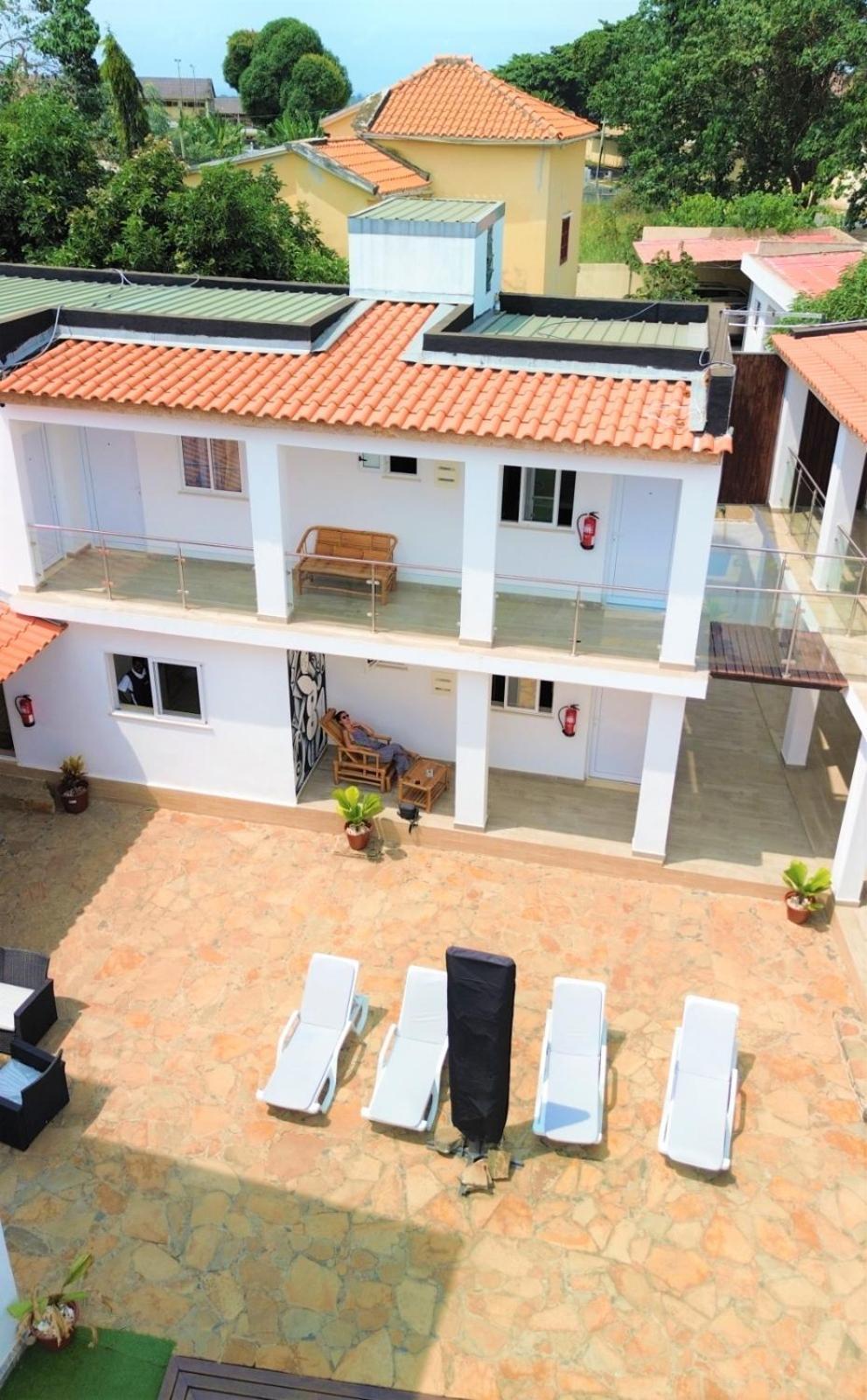 Hotel Kenito Sao Tome Exteriör bild