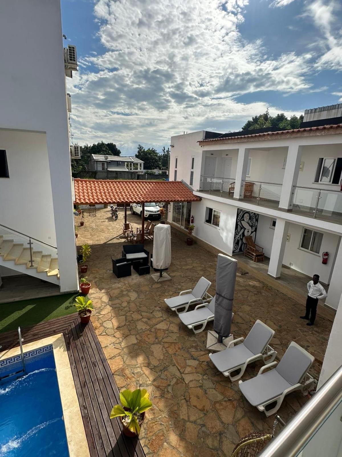 Hotel Kenito Sao Tome Exteriör bild